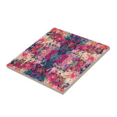 私を多分愛しま、花パターンを溶かします タイル (側面)