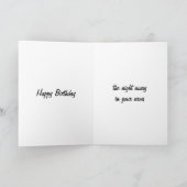 私を夜の感じ踊りにす遠くにる カード (内部)