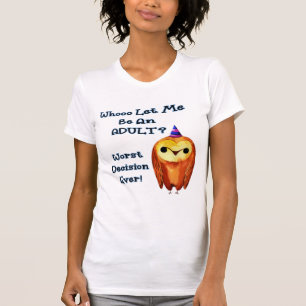 私を大人にさせてくれる? Tシャツ