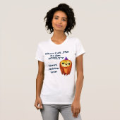 私を大人にさせてくれる? Tシャツ (正面フル)