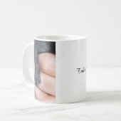 私を大切にしてください 子猫 コーヒーマグ コーヒーマグカップ (正面左)