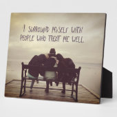 私を大切にする人 フォトプラーク (側面)