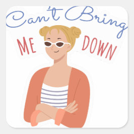 私を失望させることができない スクエアシール