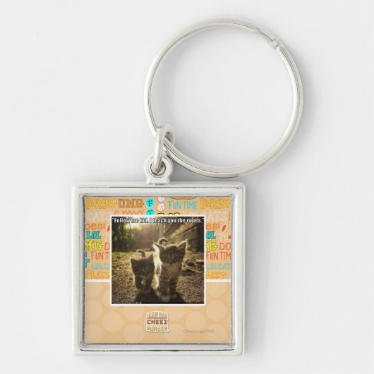 私を子供後を追って下さい キーホルダー (正面)