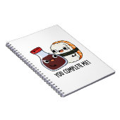 私を完成させる面白い寿司醤油パンプーン ノートブック (右側)