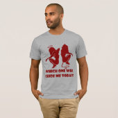 私を導くどれが Tシャツ (正面フル)
