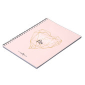 私を小さい螺線形ノート再発見して下さい ノートブック (左側)