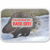 私を尾行しない シール (正面)