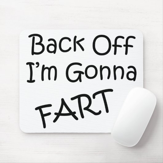 私を屁をするだろう後退させて下さい マウスパッド (マウス)