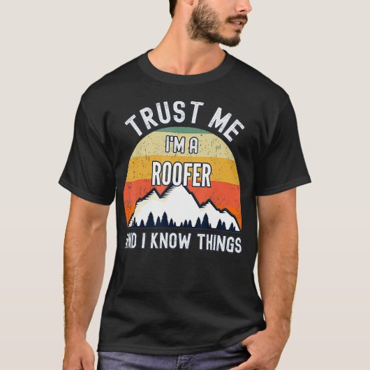私を屋上だと信じて事を知っている Tシャツ (正面)