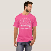 私を山に連れて行くMassachusetts Souvenir Hi Tシャツ (正面フル)