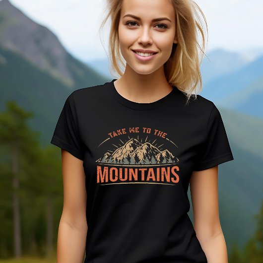 私を山へ連れてってTシャツ Tシャツ