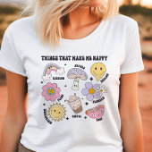 私を幸せにしてくれるもの トライブレンドTシャツ