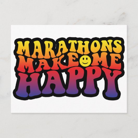 私を幸せにする！ ポストカード (正面)