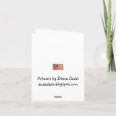 私を幸せに-メッセージカードさせます カード (裏面)