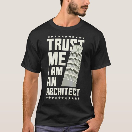 私を建築家として信頼する Tシャツ (正面)