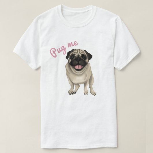 私を引っ張る Tシャツ (デザイン正面)