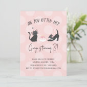 私を引っ掛けてくれるの?誕生日招待状 招待状 (スタンド正面)