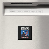 私を強くするドナルドトランプ2024 マグネット (インサイチュ (食洗機))