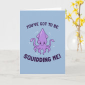 私を得困らせる カード (黄色い花)