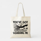 私を得困らせる トートバッグ (裏面)