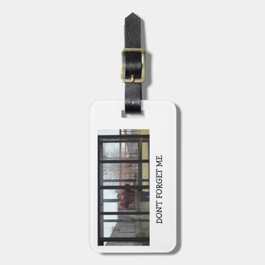 私を忘れ避ける ラゲッジタグ (正面縦)