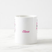 私を怒らせないで - 面白いフラミンゴ コーヒーマグカップ (中央)