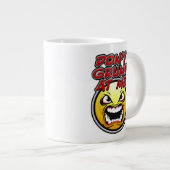 私を怒らせるな ジャンボコーヒーマグカップ (正面右)