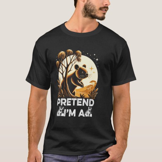 私を怒らせるふりをする Tシャツ (正面)