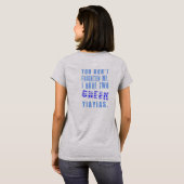 私を怖がらせないで 2人のギリシャのおばあちゃん Tシャツ (裏面フル)