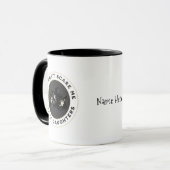 私を怖がらせないわ娘がいるわ! マグカップ (正面左)