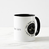 私を怖がらせないわ娘がいるわ! マグカップ (正面右)