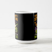 私を怖がらせることはできない先生 コーヒーマグカップ (中央)