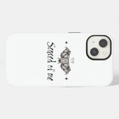 私を怖がる電話ケース iPhoneケース (裏面横)