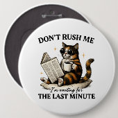 私を急がないで 缶バッジ (正面&裏面)