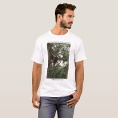 私を恋しく思いますか。  オランウータン Tシャツ (正面フル)
