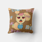 私を恐れて下さい! クッション (裏面)