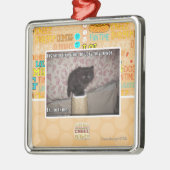 私を恐れて下さい メタルオーナメント (左)