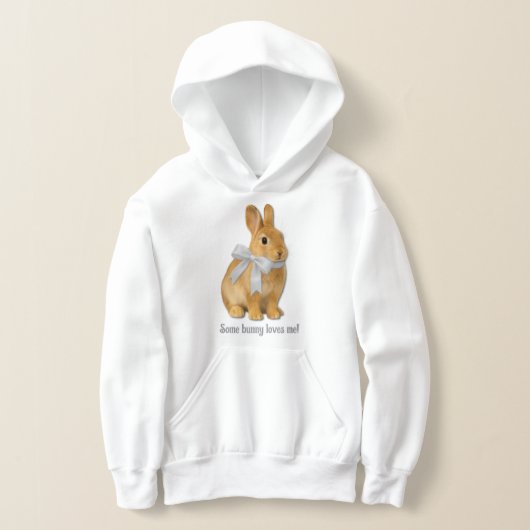 私を愛してくれるウサギちゃんTシャツ (レイダウン)