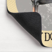 私を愛して下さい、私のドーベルマン犬を愛して下さい マウスパッド (コーナー)