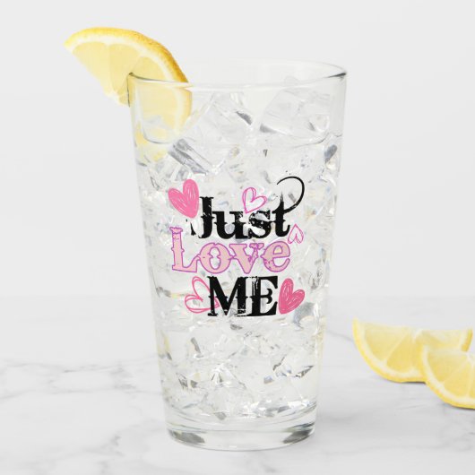 私を愛しなさい02.w. タンブラーグラス (アイス正面)