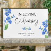 私を愛する思い出の忘れ中でフローラ哀悼の意 ゲストブック