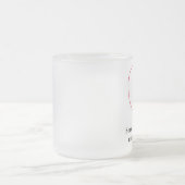 私を愛する誰か フロストグラスマグカップ (中央)