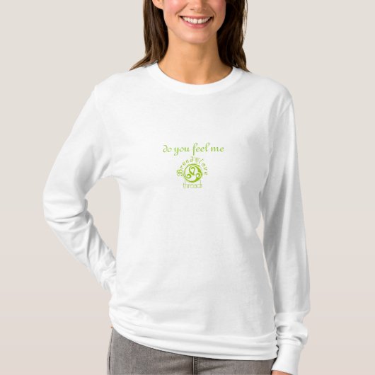 私を感じて下さい Tシャツ (正面)