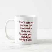 私を憎むな コーヒーマグカップ (左)