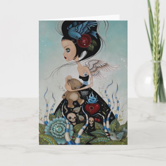 私を我慢する カード (正面)