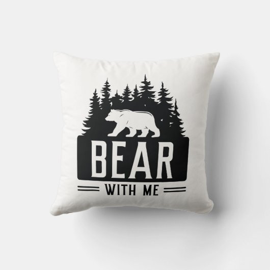 私を我慢する クッション (裏面)