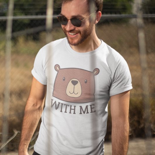 私を我慢する Tシャツ