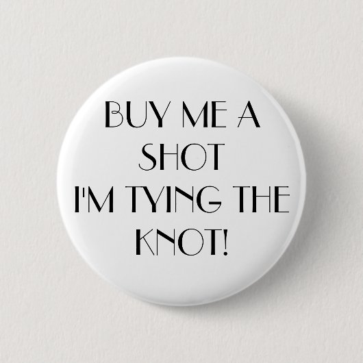 私を打撃買って下さい 缶バッジ (正面)