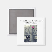 私を扱えなかった… マグネット (正面/裏面)